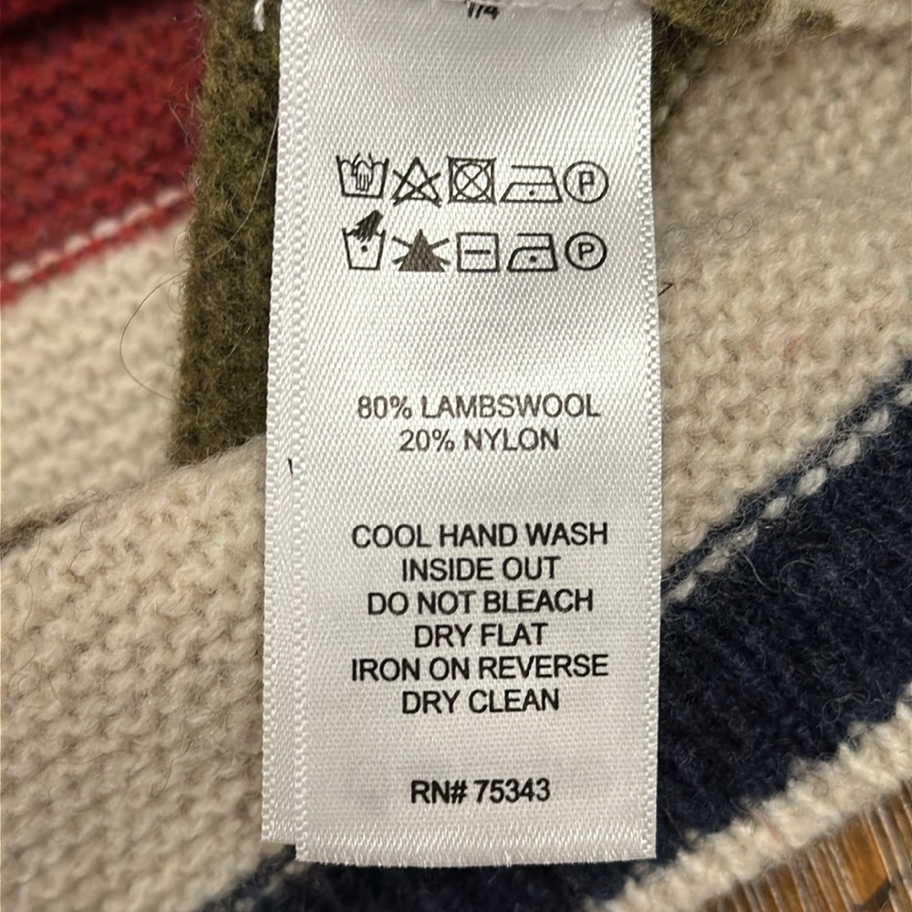 Kerr Lambswool Blend Striped Sweater - Picture 4 of 10